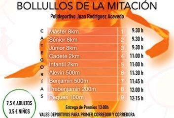 RESULTADOS II CARRERA POPULAR LOS VELOCES 2022-BOLLULLOS DE LA MITACION